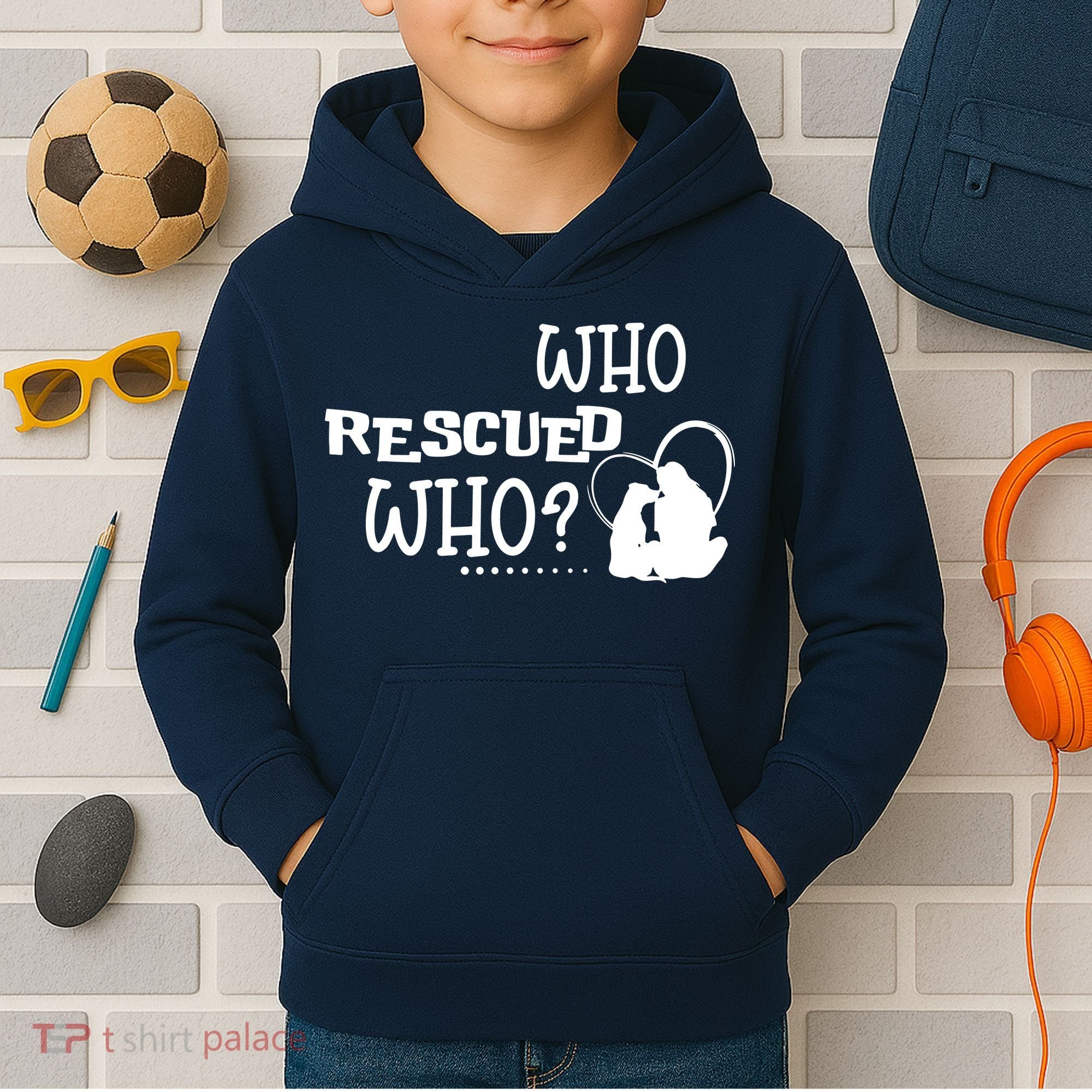 Dog Mom 2 Kids Hoodie