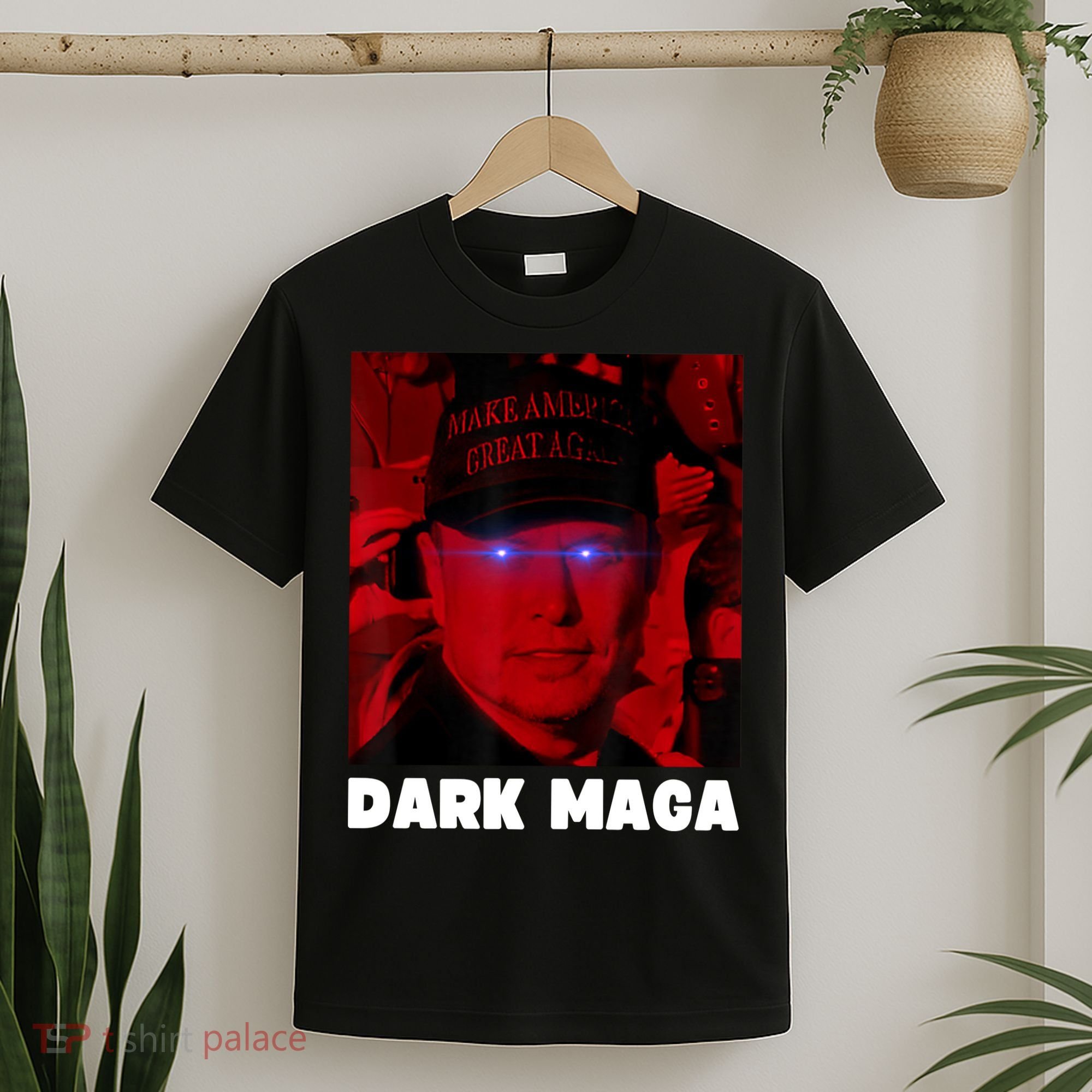 Dark Maga 2024 IM Not Just Maga IM Dark Maga Funny Trump T-Shirt