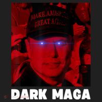 Dark Maga 2024 IM Not Just Maga IM Dark Maga Funny Trump Beanie thumb 2