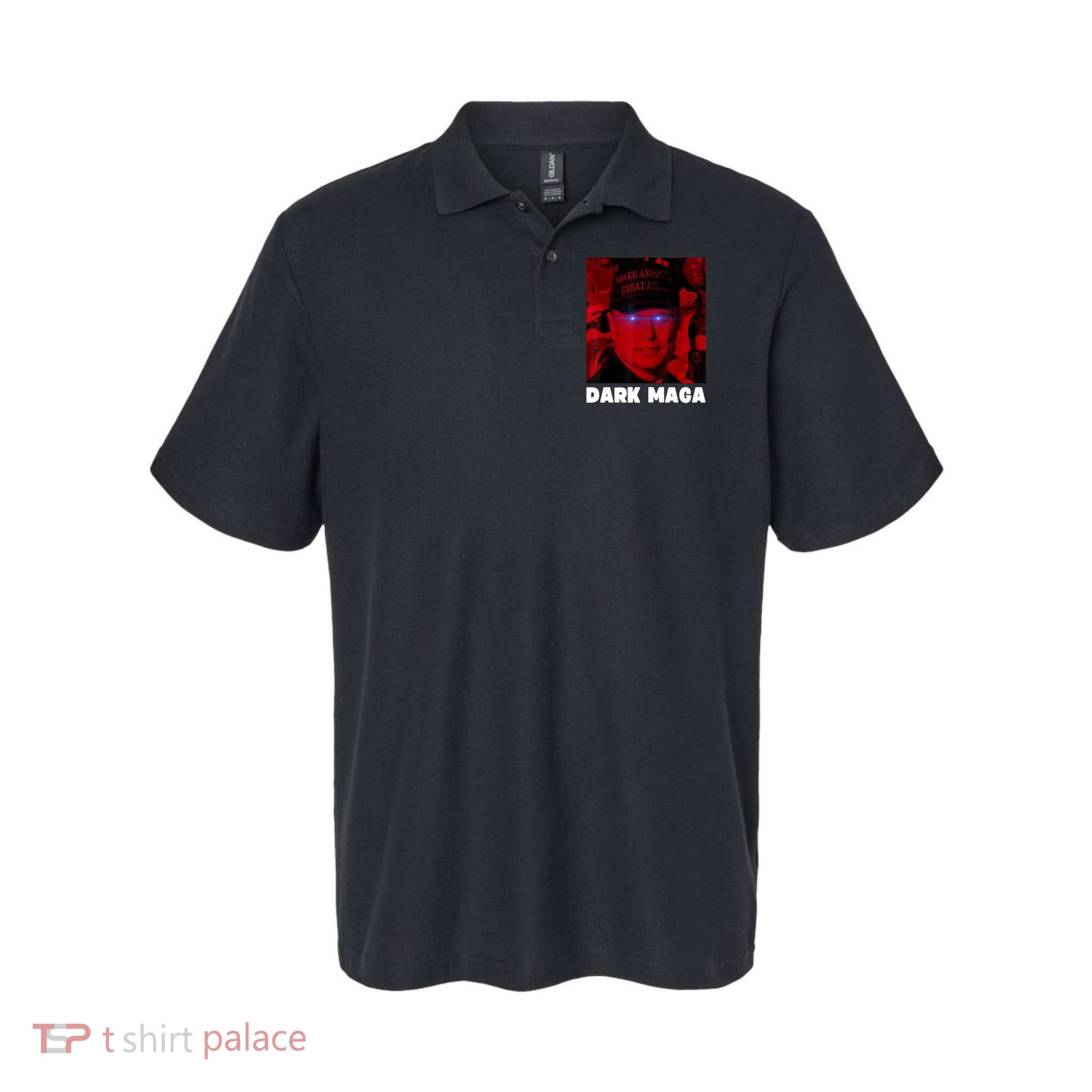 Dark Maga 2024 IM Not Just Maga IM Dark Maga Funny Trump Polo