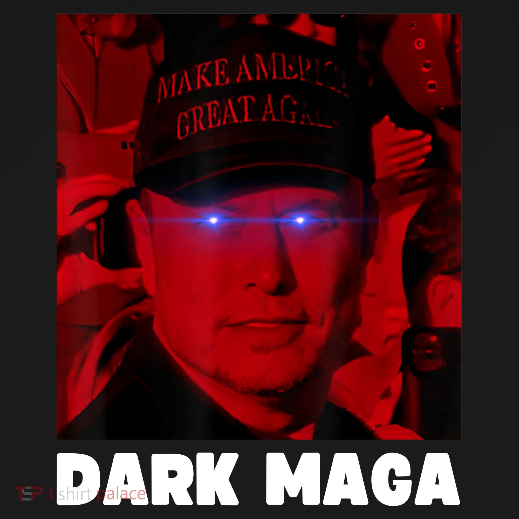 Dark Maga 2024 IM Not Just Maga IM Dark Maga Funny Trump Baby Bodysuit