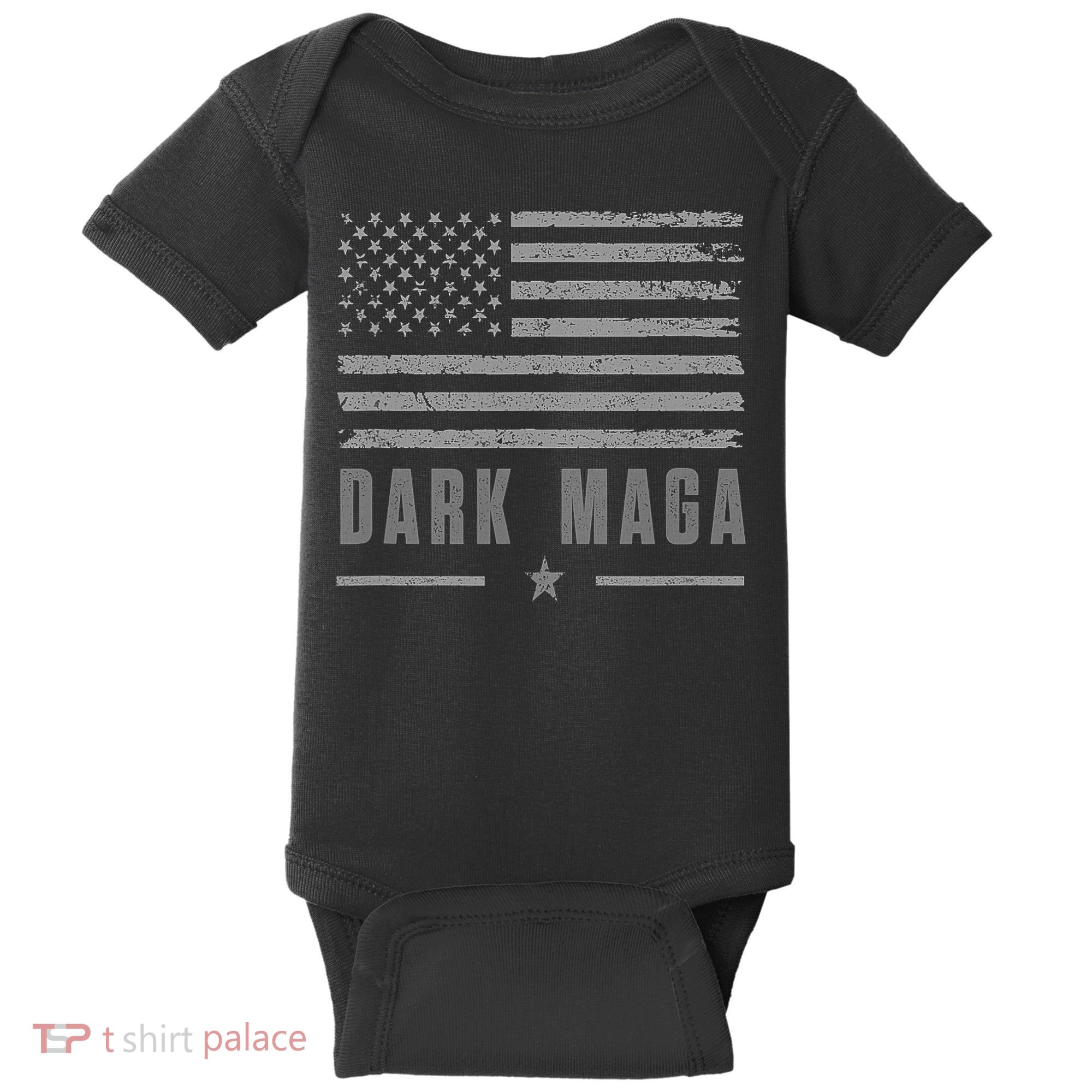 Dark Maga 2024 Maga New! Dark Maga Baby Bodysuit