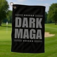 Dark Maga 2024 Maga New! Golf Towel thumb 1