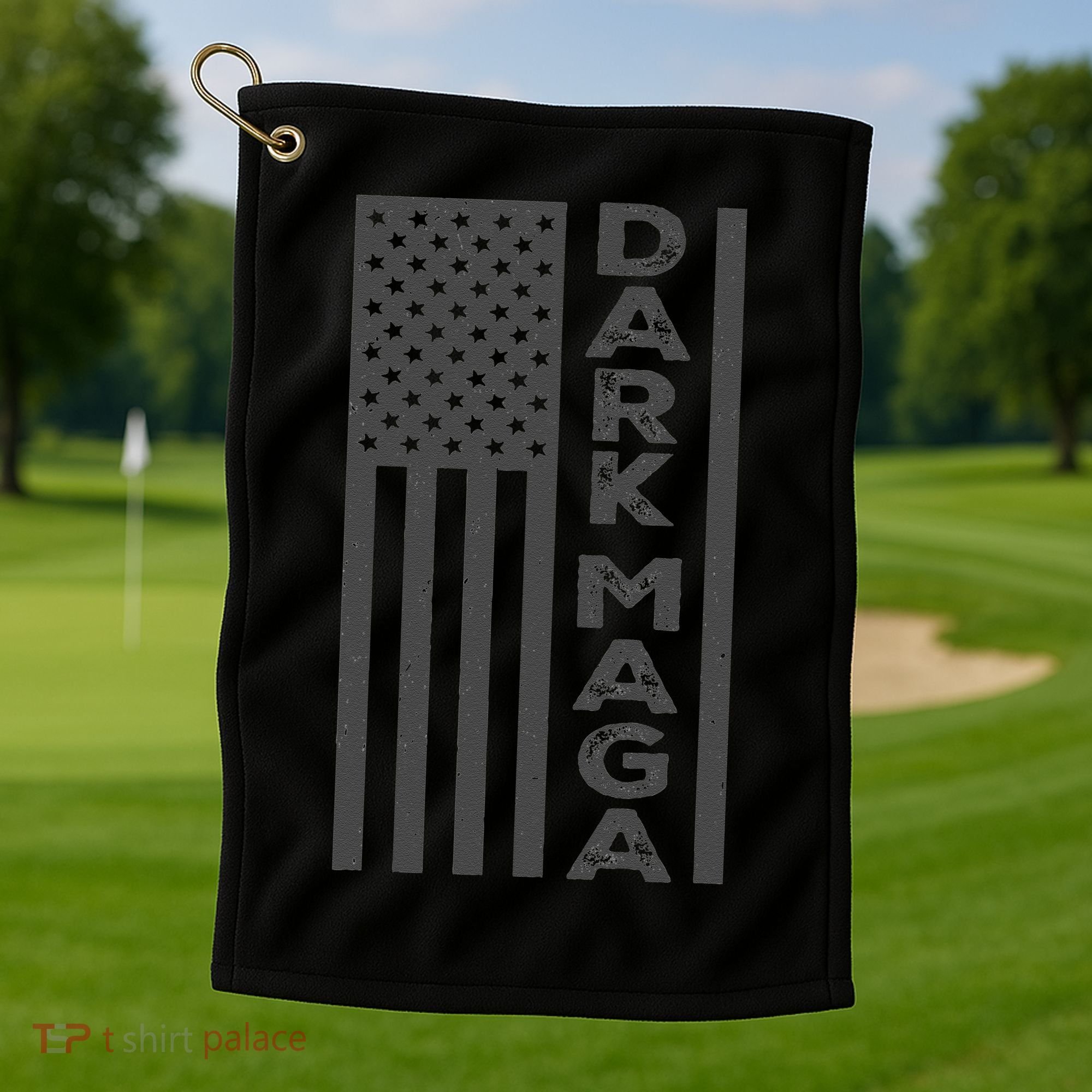 Dark Maga 2024 IM Not Just Maga IM Dark Maga Gift Golf Towel