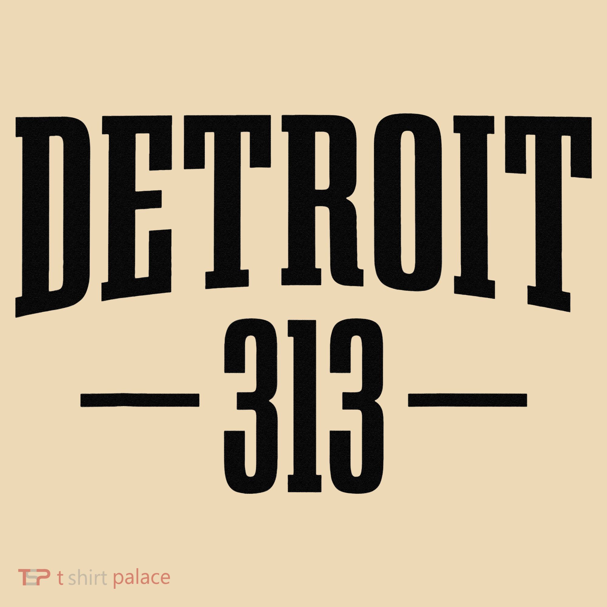 Detroit Michigan 313 Area Code Pride Retro Tote Bag