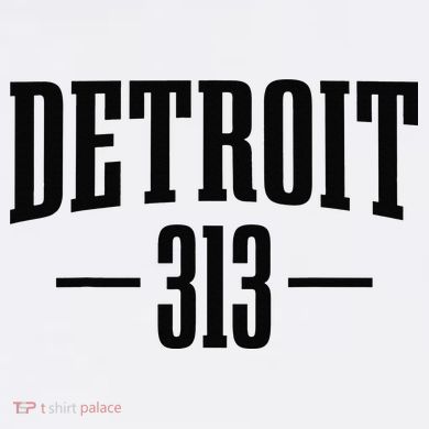 Detroit Michigan 313 Area Code Pride Retro Women's Long Sleeve Shirt