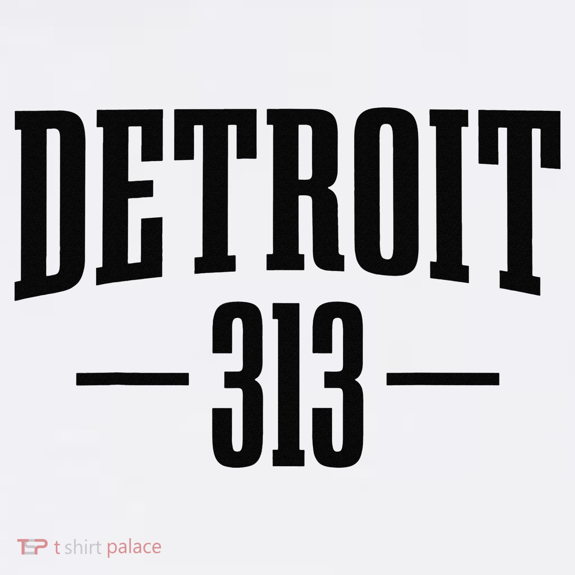 Detroit Michigan 313 Area Code Pride Retro Women's T-Shirt