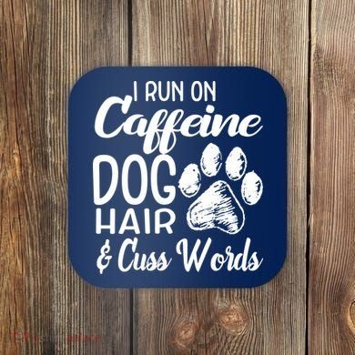 Dog Mom 3 Coaster