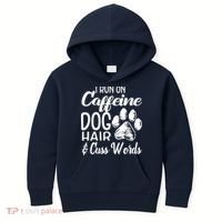 Dog Mom 3 Kids Hoodie thumb 0