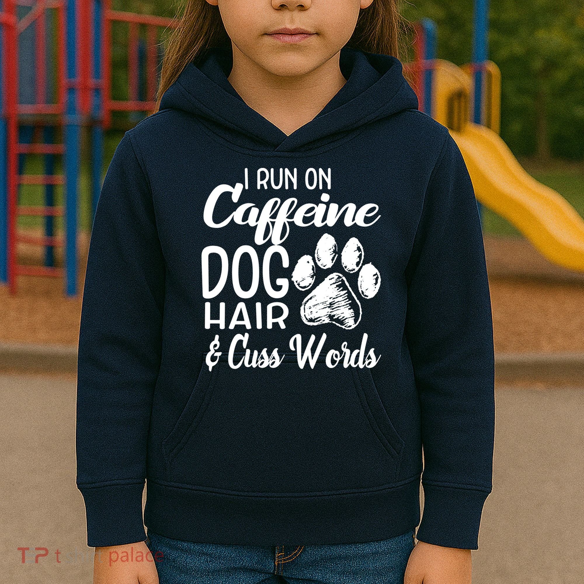 Dog Mom 3 Kids Hoodie