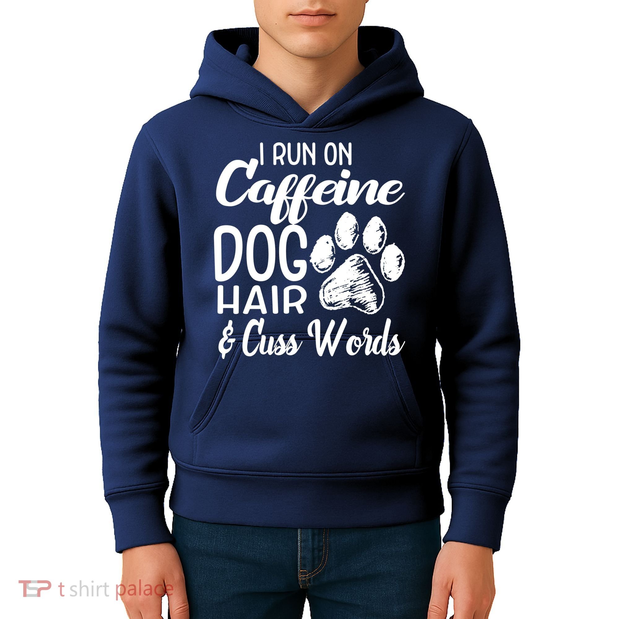 Dog Mom 3 Kids Hoodie