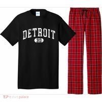 Detroit Michigan Area Code 313 Souvenir Pajama Set thumb 0