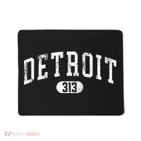 Detroit Michigan Area Code 313 Souvenir Mousepad thumb 0