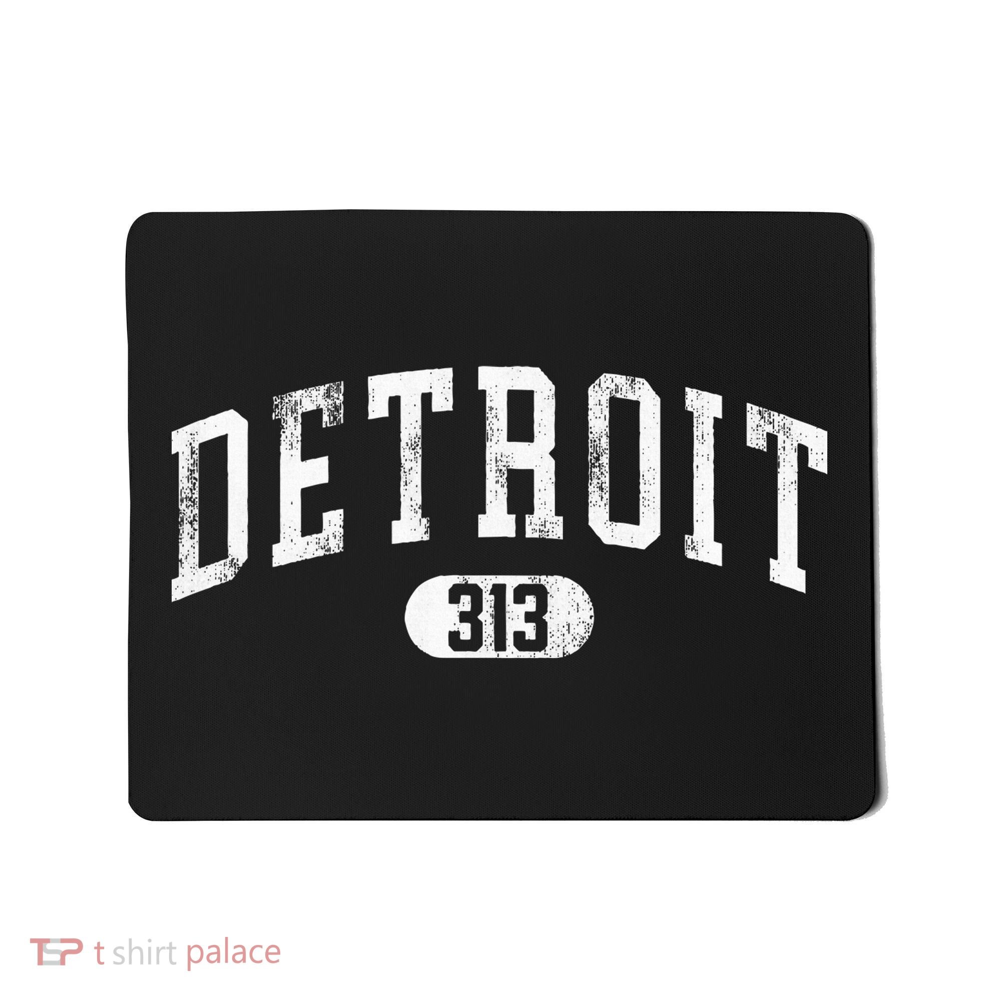 Detroit Michigan Area Code 313 Souvenir Mousepad