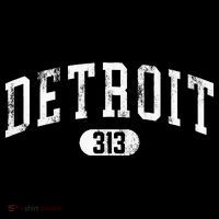 Detroit Michigan Area Code 313 Souvenir Baby Bodysuit thumb 2