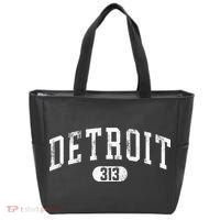 Detroit Michigan Area Code 313 Souvenir Tote Bag thumb 0