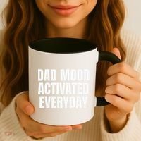 Dad Mood Activated Everyday Coffee Mug thumb 3