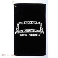 Duluth Mn Aerial Lift Bridge Gift Golf Towel thumb 0