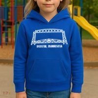 Duluth Mn Aerial Lift Bridge Gift Kids Hoodie thumb 3
