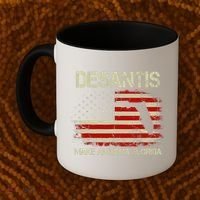 DeSantis Make America Florida US Flag Coffee Mug thumb 2