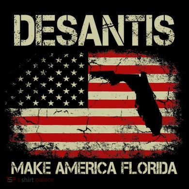 DeSantis Make America Florida US Flag Coffee Mug