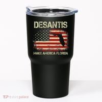 DeSantis Make America Florida US Flag Tumbler thumb 0
