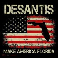 DeSantis Make America Florida US Flag Mousepad thumb 1