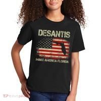 DeSantis Make America Florida US Flag Kids T-Shirt thumb 2