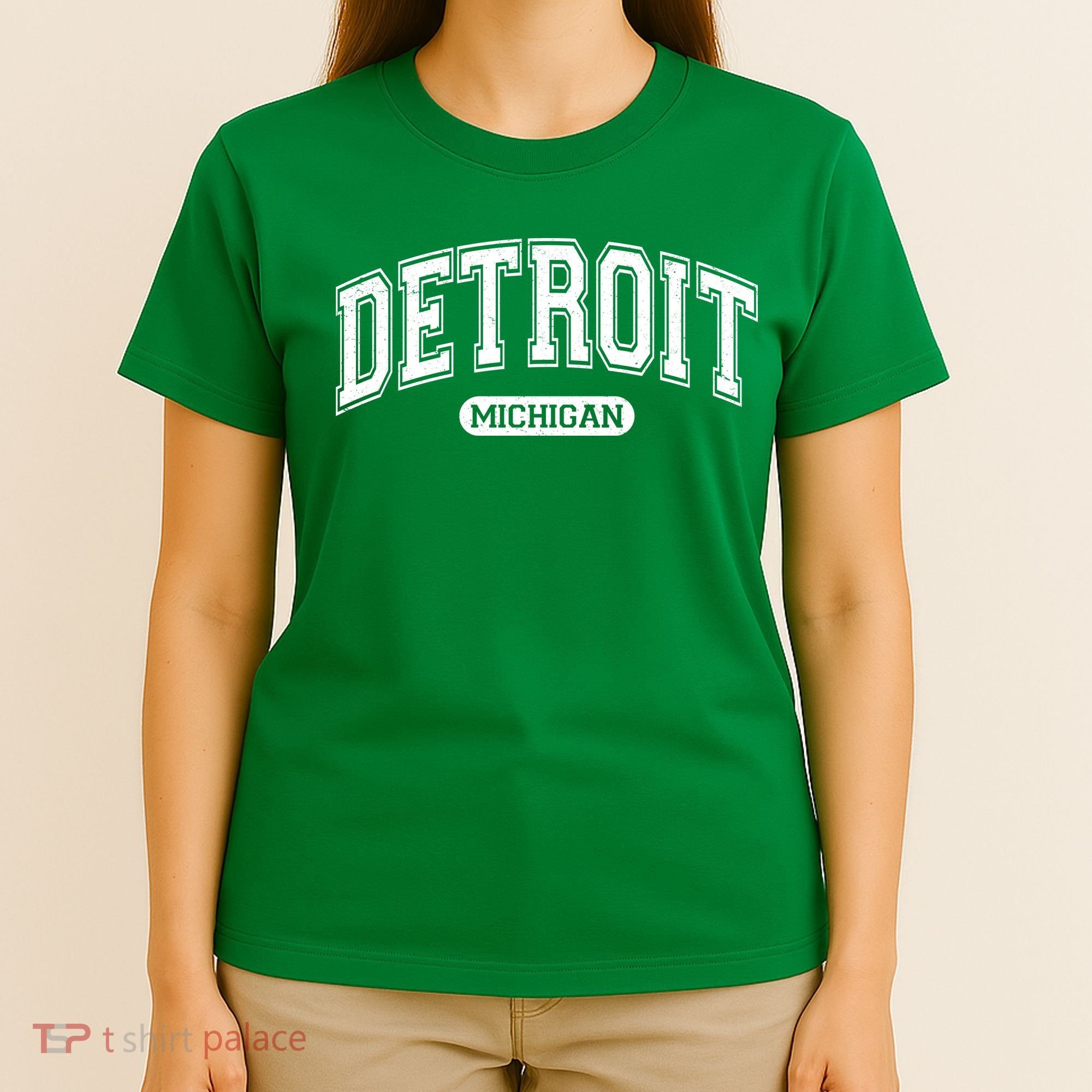 Detroit Michigan Area Code 313 Front And Back T-Shirt