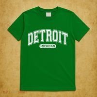 Detroit Michigan Area Code 313 Front And Back T-Shirt thumb 5