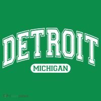 Detroit Michigan Area Code 313 Front And Back Button thumb 1