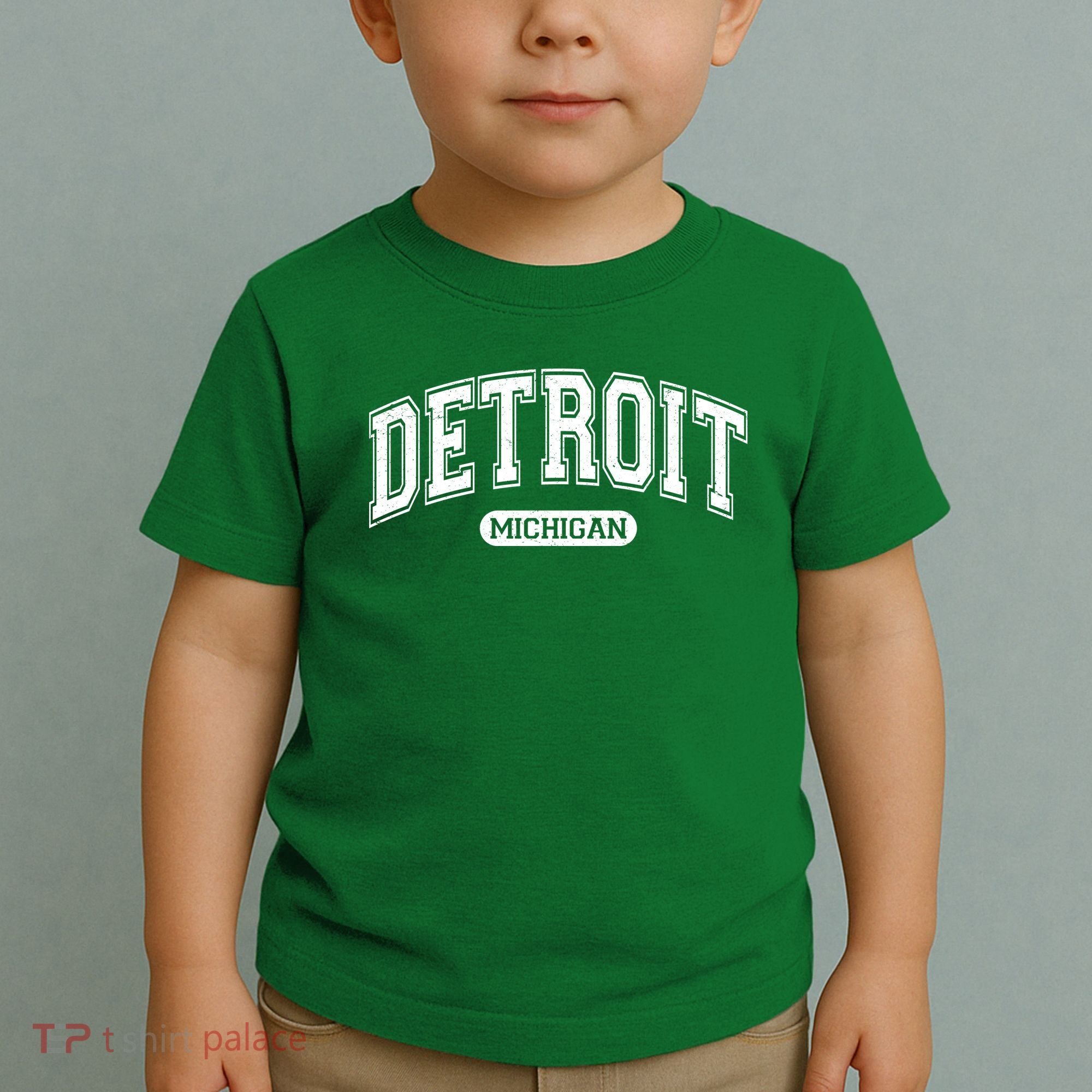 Detroit Michigan Area Code 313 Front And Back Toddler T-Shirt