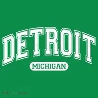 Detroit Michigan Area Code 313 Front And Back Women's Long Sleeve Shirt thumb 2