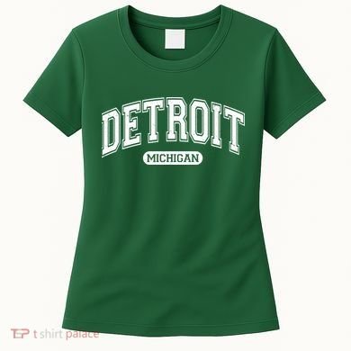 Detroit Michigan Area Code 313 Front And Back Women's T-Shirt