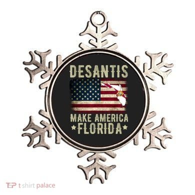 DeSantis Make America Florida US Flag Ornament