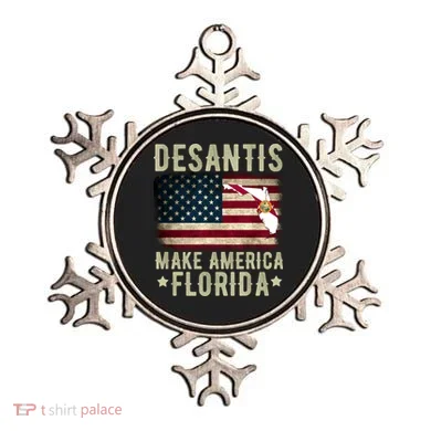 DeSantis Make America Florida US Flag Ornament