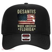 DeSantis Make America Florida US Flag Hat thumb 0