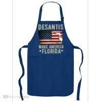 DeSantis Make America Florida US Flag Apron thumb 0