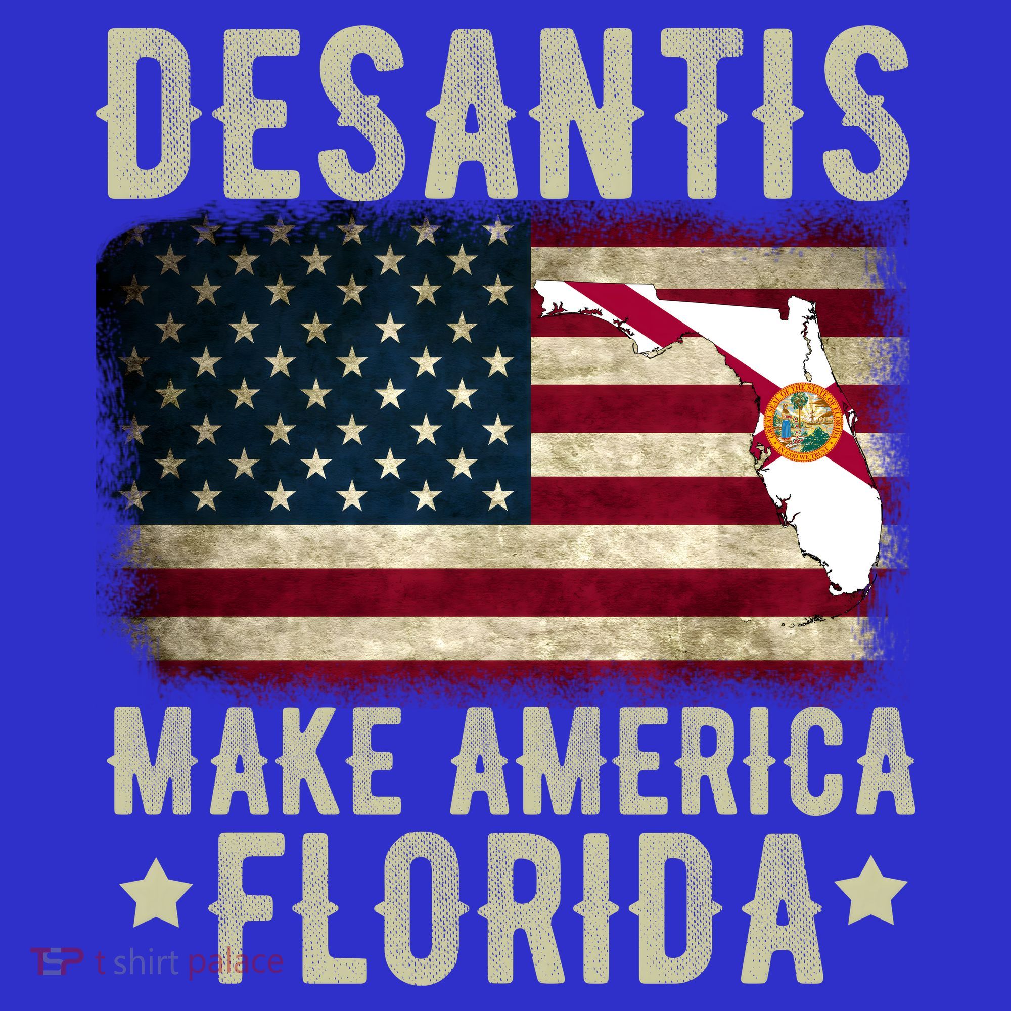DeSantis Make America Florida US Flag Mousepad