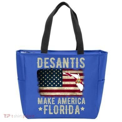 DeSantis Make America Florida US Flag Tote Bag