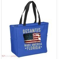DeSantis Make America Florida US Flag Tote Bag thumb 2