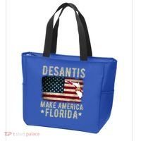 DeSantis Make America Florida US Flag Tote Bag thumb 3