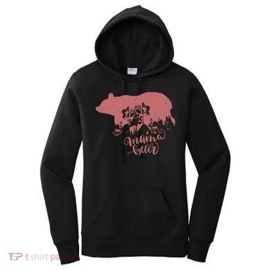 Distressed Mama Bear Women's Hoodie