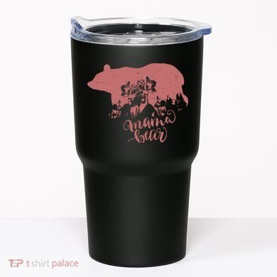 Distressed Mama Bear Tumbler
