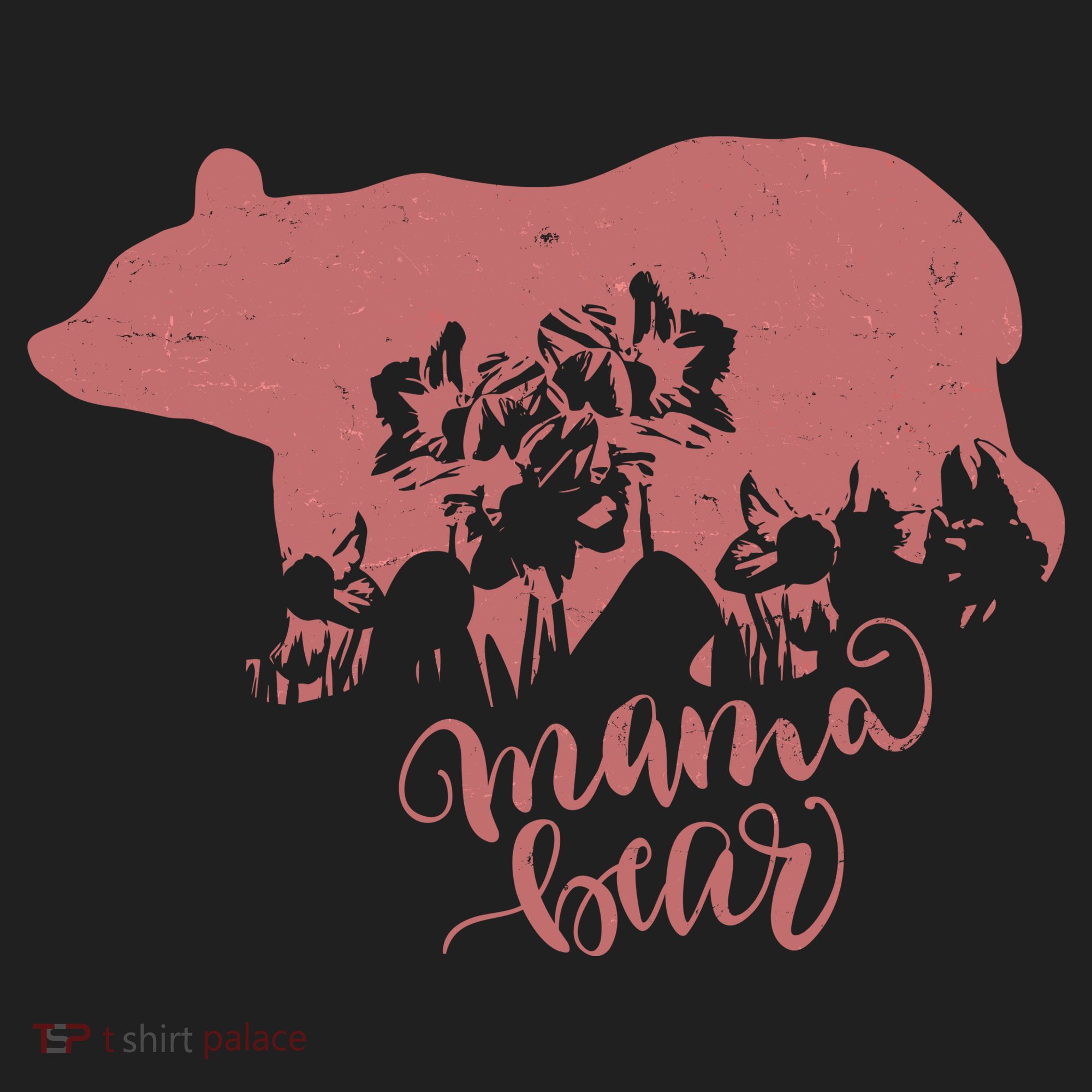 Distressed Mama Bear Tumbler