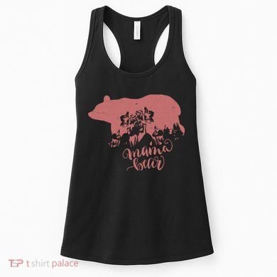 Distressed Mama Bear Women's Tank Top