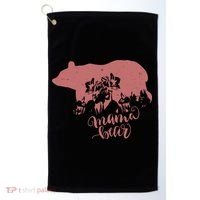 Distressed Mama Bear Golf Towel thumb 0
