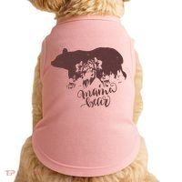 Distressed Mama Bear Doggie Tank thumb 0