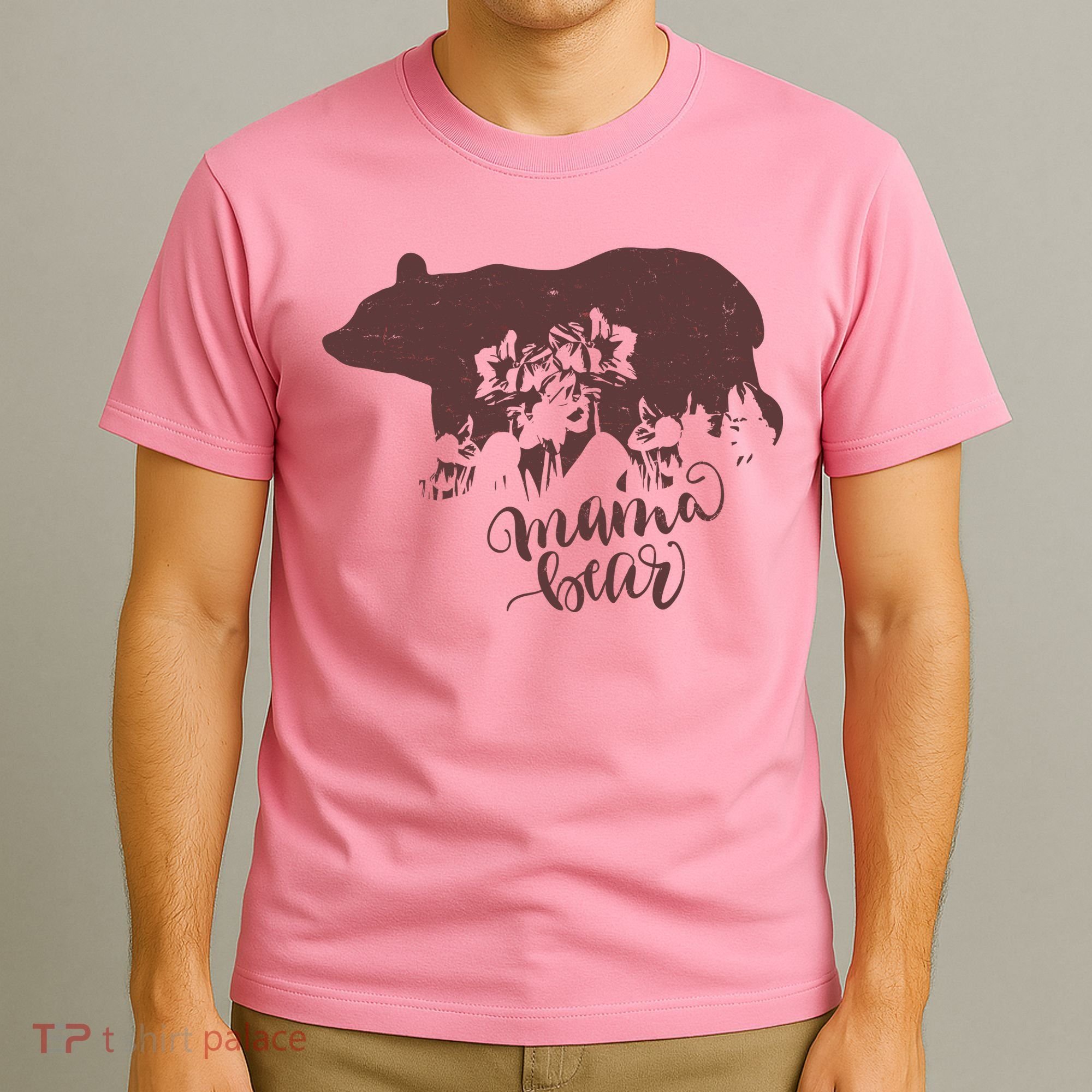 Distressed Mama Bear T-Shirt