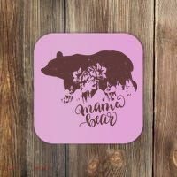 Distressed Mama Bear Coaster thumb 0